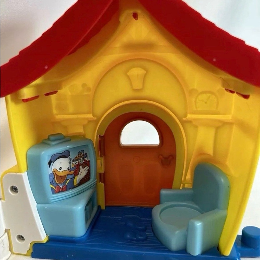 Fisher Price Little People Magic of Disney Mickey Mouse Minnie Fold Play House - Picture 3 of 9